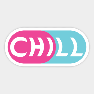 Chill Pill Sticker